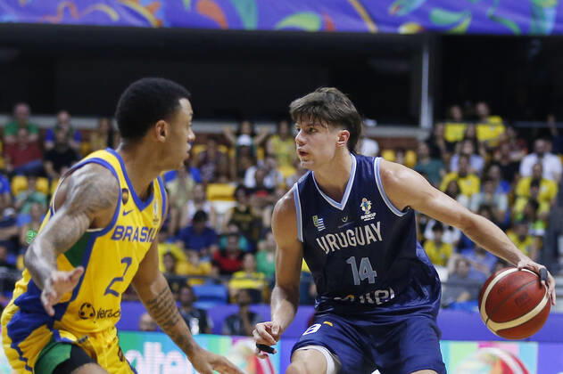 Basketball, AmeriCup, Brazil - Uruguay