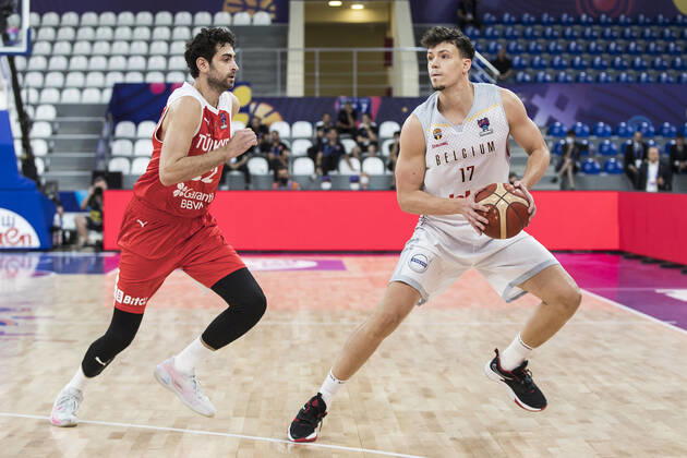 EuroBasket, European Basketball Championship, Belgium - Turkey
