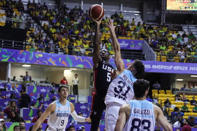 Basketball, FIBA AmeriCup, USA - Argentina