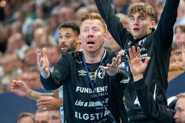 Boerge Lund Elverum Handball Coach THW Kiel vs Elverum Handball, Handball, EHF Champions League, Matchday 1, Season 2022 2023, 14 09 2022 Press photo Marcel von Fehrn THW Kiel vs Elverum Handball, Handball, EHF Champions League, Matchday 1, Season 2022 2023, 14 09 2022 Kiel Copyright: xEibner-Pressefoto MarcelxvonxFehrnx EP_EER