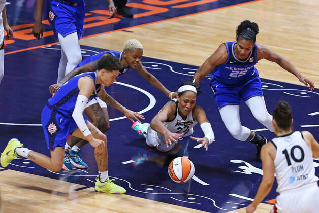 Basketball, WNBA, Finals, Connecticut Sun - Las Vegas Aces