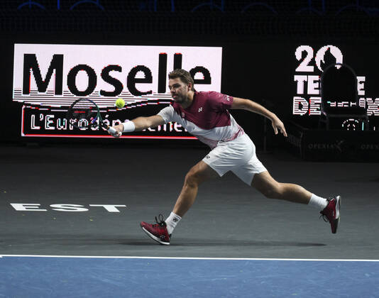 Tennis, ATP Tournament in Metz