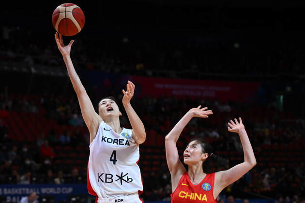 Basketball, Womens World Cup, South Korea - China