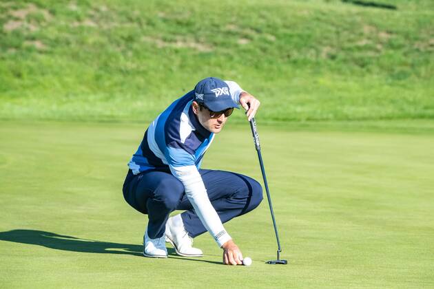Golf, Cazoo Open in Guyancourt Paul Barjon GOLF : Gazoo Open de France - 22 09 22 BaptisteAutissier Panoramic 