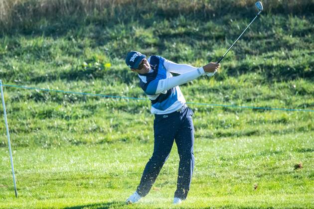 Golf, Cazoo Open in Guyancourt Paul Barjon GOLF : Gazoo Open de France - 22 09 22 BaptisteAutissier Panoramic 