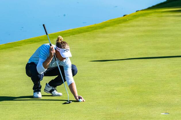Golf, Cazoo Open in Guyancourt Marcel Siem GOLF : Gazoo Open de France - 22 09 22 BaptisteAutissier Panoramic 