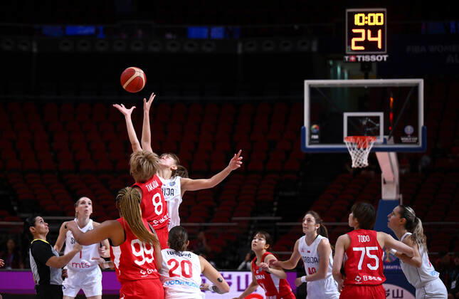Basketball, Womens World Cup, Serbia-Japan