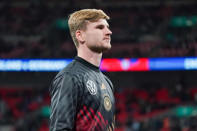 Timo Werner Germany London 26 09 2022 England vs Germany, UEFA Nations League, Matchday 6, Wembley Stadium
