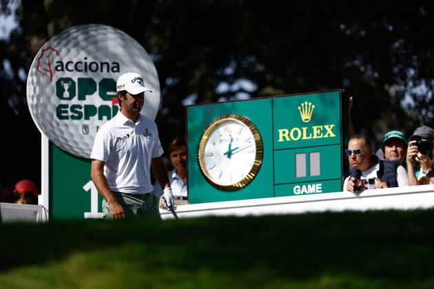 October 6, 2022, MADRID, MADRID, SPAIN: Jorge Campillo of Spain in action during the Acciona Open Espana 2022 celebrated at Club de Campo de Madrid on October 06, 2022, in Madrid, Spain. MADRID SPAIN - ZUMAa181 20221006_zaa_a181_047 Copyright: xOscarxJ.xBarrosox