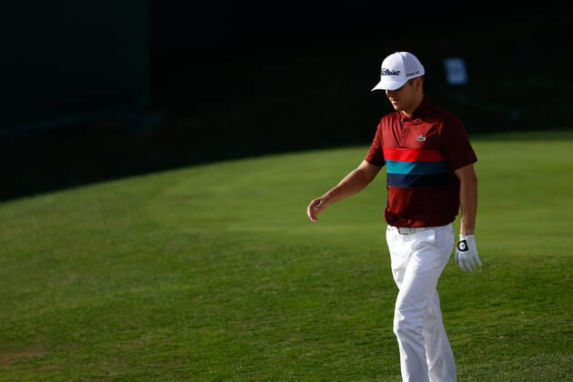 October 6, 2022, MADRID, MADRID, SPAIN: Yannik Paul of Germany in action during the Acciona Open Espana 2022 celebrated at Club de Campo de Madrid on October 06, 2022, in Madrid, Spain. MADRID SPAIN - ZUMAa181 20221006_zaa_a181_096 Copyright: xOscarxJ.xBarrosox