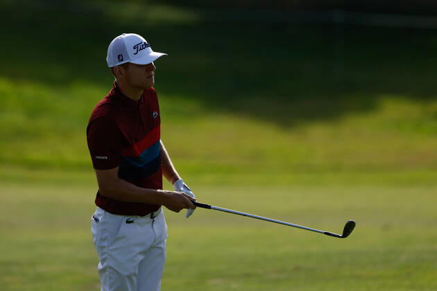 October 6, 2022, MADRID, MADRID, SPAIN: Yannik Paul of Germany in action during the Acciona Open Espana 2022 celebrated at Club de Campo de Madrid on October 06, 2022, in Madrid, Spain. MADRID SPAIN - ZUMAa181 20221006_zaa_a181_100 Copyright: xOscarxJ.xBarrosox