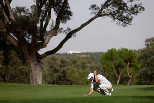 October 8, 2022, MADRID, MADRID, SPAIN: Pablo Larrazabal of Spain in action during the Acciona Open Espana 2022, Round 2, celebrated at Club de Campo de Madrid on October 07, 2022, in Madrid, Spain. MADRID SPAIN - ZUMAa181 20221008_zaa_a181_007 Copyright: xOscarxJ.xBarrosox