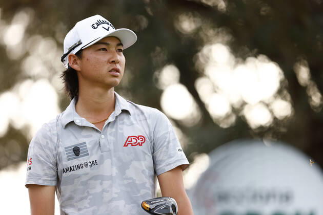 October 8, 2022, MADRID, MADRID, SPAIN: Min Woo Lee of Australia in action during the Acciona Open Espana 2022, Round 2, celebrated at Club de Campo de Madrid on October 07, 2022, in Madrid, Spain. MADRID SPAIN - ZUMAa181 20221008_zaa_a181_032 Copyright: xOscarxJ.xBarrosox