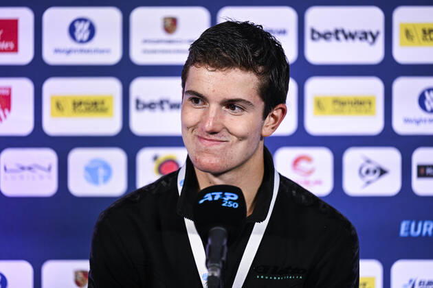 Tennis, ATP Tournament in Antwerp, Press Conference