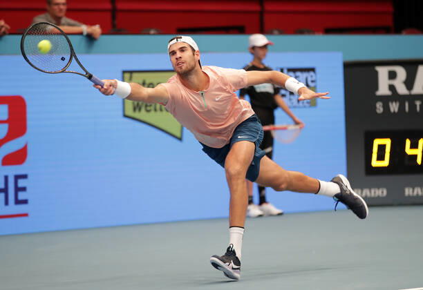 Tennis, ATP Tournament in Vienna