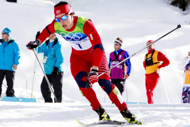 VANCOUVER, WHISTLER, CANADA 20100218 Marit Bjorgen in action in the cross country sprint, where she won gold in the Whistler Olympic Park during the Olympics in Vancouver Wednesday VANCOUVER, WHISTLER CANADA x10550x, Copyright: xJunge,xHeikox OS 2010