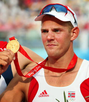 BEIJING, CHINA 20080816 Olaf Tufte of Norway took the gold medal in the men s single sculls rowing competion during the Beijing 2008 Olympic Games at Shunyi Olympic Rowing Park, saturday August 16th, 2008 BEIJING CHINA PICTURES x10550x  Copyright: xJunge,xHeikox OLYMPIC GAMES BEIJING