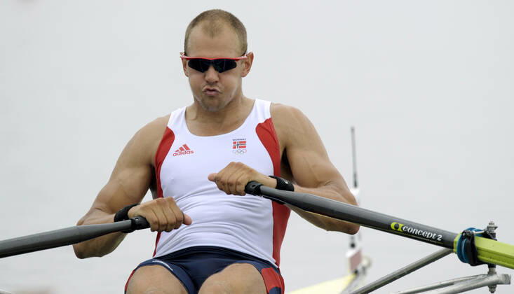BEIJING 20080811 Rowing, men s single sculls Olaf Tufte, Norway, made it to the semi final BEIJING CHINA x10010x  Copyright: xJanerikxHenrikssonx xTTx OS PEKING 2008 RODD
