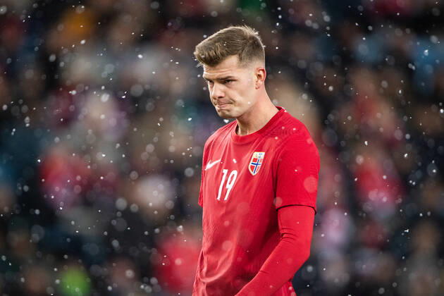 Norway v Finland, football friendly, Oslo, Norway Oslo, Norway. 20th, November 2022. Alexander Sorloth (19) of Norway seen during the football friendly match between Norway and Finland at Ullevaal Stadion in Oslo. Oslo Norway Copyright: xGonzalesxPhoto Jan-ErikxEriksenx
