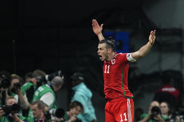 USA v Wales: Group B - FIFA World Cup, WM, Weltmeisterschaft, Fussball Qatar 2022 Gareth Bale Right Winger of Wales and Los Angeles FC in action during the FIFA World Cup Qatar 2022 Group B match between USA and Wales at Ahmad Bin Ali Stadium on November 21, 2022 in Doha, Qatar. Doha Qatar Copyright: xJosexBretonx originalFilename:breton-usavwale221121_np9z7
