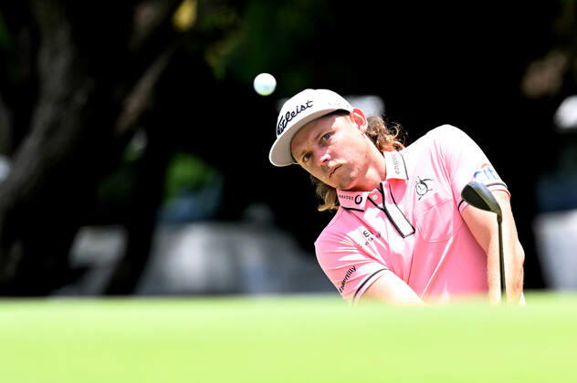 Golf, Australian PGA Championship in Brisbane, practice and press conference