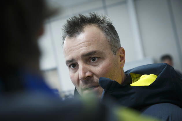SOTSJI, RUSSIA 20140221 Winter Olympics, Olympic Games in Sochi 2014 Doping Former German biathlon athlete Sven Fischer comments on the German doping allegations in the Sochi 2014 Winter Olympics, Sochi, Russia, in the Laura Cross Country Ski Biathlon Center, 21th of February 2014 SOTJI RUSSIA x10550x  Copyright: xJunge,xHeikox OS SOTJI 2014 SKIDSKYTTE DOPNING