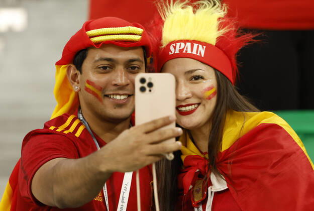 FIFA Fußball WM 2022, Fans Nationalteam Spanien