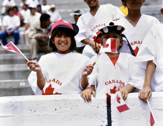 06 06 86 Hungary Canada Mexico, Irapuato, 06 06 1986, football, FIFA World Cup 1986 in Mexico, Hungary Canada 2 0 Canadian fans