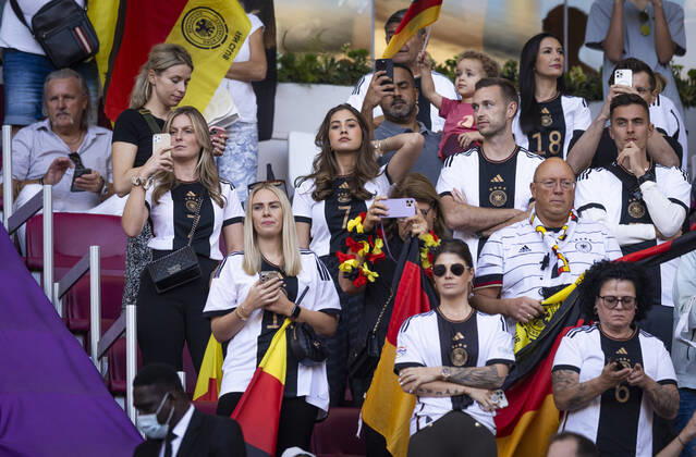 FIFA Fußball WM 2022, Deutsche Spielerfrauen während des Turniers