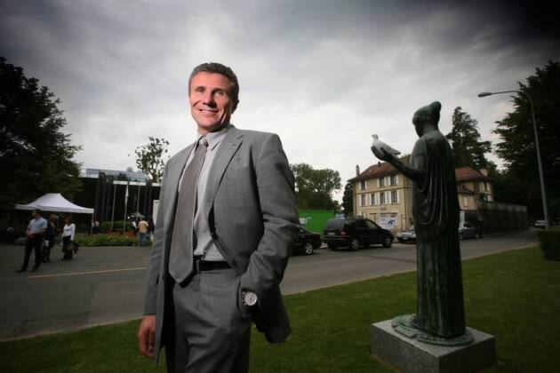 LAUSANNE 20060622 Sergei Bubka, former pole vaulter who is now on the board of the International Olympic Committee and is also president of the committee of competitors LAUSANNE FRANCE FREEDOM x8502x  Copyright: xROBBANxANDERSSONx xTTx SERGEJ BUBKA