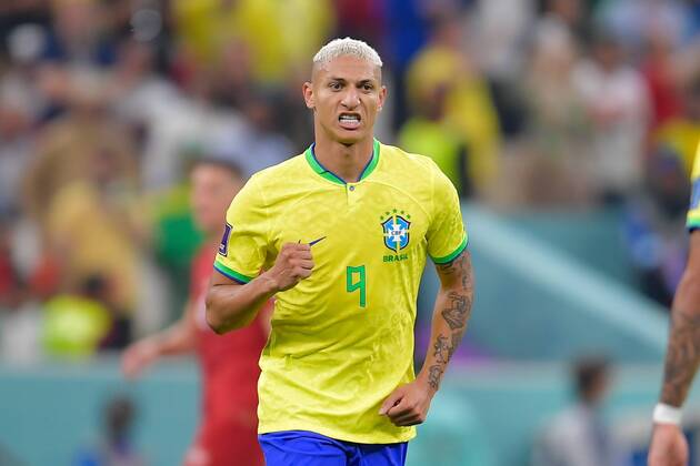 FIFA WM 2022, Doppelpack bringt Richarlison 7 Millionen neue Follower, Archivbilder