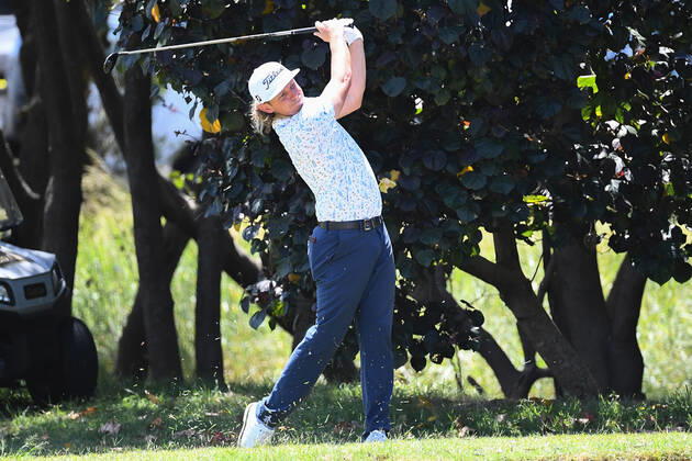 GOLF AUSTRALIAN PGA, Golf Herren Cameron Smith plays a shot during Day 2 of the 2022 Fortinet Australian PGA Championship at the Royal Queensland Golf Club in Brisbane, Friday, November 25, 2022. ( NO ARCHIVING, EDITORIAL USE ONLY, NO USE IN BOOKS WITHOUT CONSENT BRISBANE QUEENSLAND AUSTRALIA  Copyright: xJONOxSEARLEx 20221125001734890094
