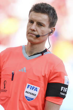 FOOTBALL World Cup 2022 PRE-ROUND ROUND GROUP D Tunisia Australia 26 11 2022 Referee Daniel Siebert Germany