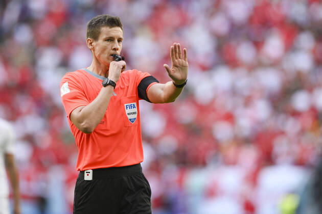 FOOTBALL World Cup 2022 PRE-ROUND ROUND GROUP D Tunisia Australia 26 11 2022 Referee Daniel Siebert Germany