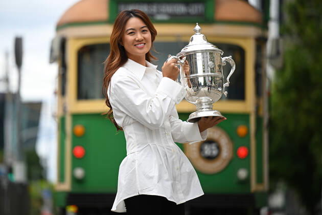 Golf, Women, ISPS Handa Australian Open in Melbourne, Minjee Lee - Photo Shoot