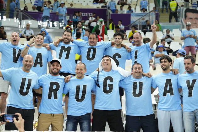 FIFA Fußball WM 2022, Fans Nationalteam Uruguay