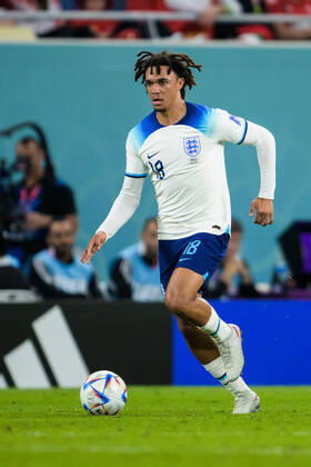 221129 Trent Alexander Arnold of England during the FIFA World Cup 2022 football match between Wales and England on November 29, 2022 in Doha Photo Joel Marklund BILDBYRAN code JM JM0394 bbeng football football soccer fotball vm fotbols vm fotball vm fotbols vm 2022 fifa world cup 2022 wales England, Copyright: JOELxMARKLUND BB221129JM226