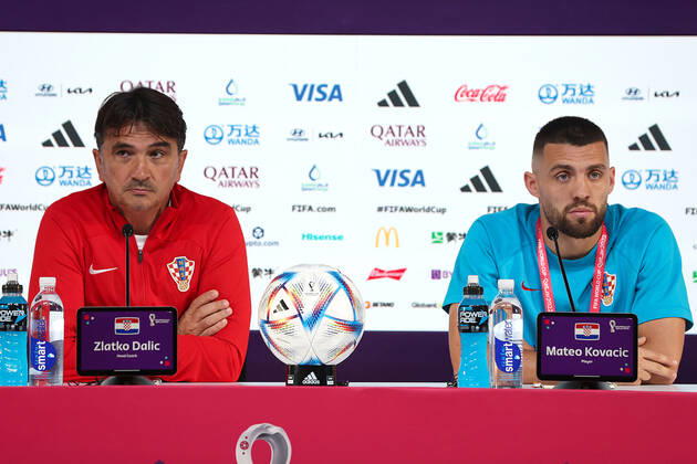 FIFA WM 2022, Nationalteam Kroatien, Pressekonferenz