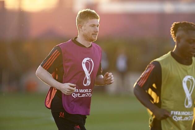 FIFA WM 2022, Nationalteam Belgien, Training