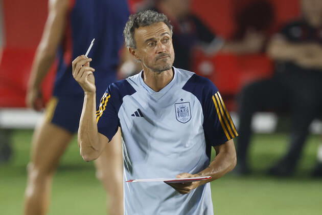 FIFA WM 2022, Nationalteam Spanien, Training