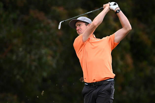 GOLF AUSTRALIAN OPEN, Harry Bateman of New Zealand during the ISPS Handa Australian Open 2022 golf tournament at the Victoria Golf Club in Melbourne, Thursday, December 1, 2022. ( NO ARCHIVING, EDITORIAL USE ONLY, NO USE IN BOOKS WITHOUT CONSENT MELBOURNE VICTORIA AUSTRALIA  Copyright: xJOELxCARRETTx 20221201001737228487