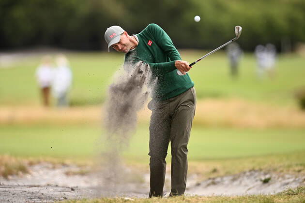 GOLF AUSTRALIAN OPEN, Adam Scott plays a shot during the ISPS Handa Australian Open 2022 golf tournament at the Kingston Heath Golf Club in Melbourne, Thursday, December 1, 2022. ( NO ARCHIVING, EDITORIAL USE ONLY, NO USE IN BOOKS WITHOUT CONSENT MELBOURNE VICTORIA AUSTRALIA  Copyright: xJAMESxROSSx 20221201001737254972