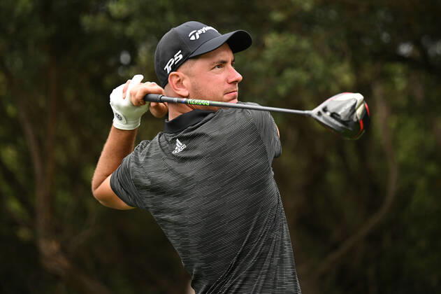 GOLF AUSTRALIAN OPEN, Lucas Herbert plays a shot during the ISPS Handa Australian Open 2022 golf tournament at the Kingston Heath Golf Club in Melbourne, Thursday, December 1, 2022. ( NO ARCHIVING, EDITORIAL USE ONLY, NO USE IN BOOKS WITHOUT CONSENT MELBOURNE VICTORIA AUSTRALIA  Copyright: xJAMESxROSSx 20221201001737255373