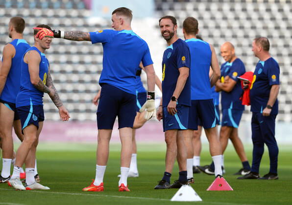 FIFA WM 2022, Nationalteam England, Training
