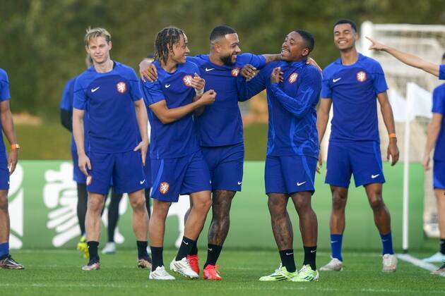 FIFA WM 2022, Nationalteam Niederlande, Training