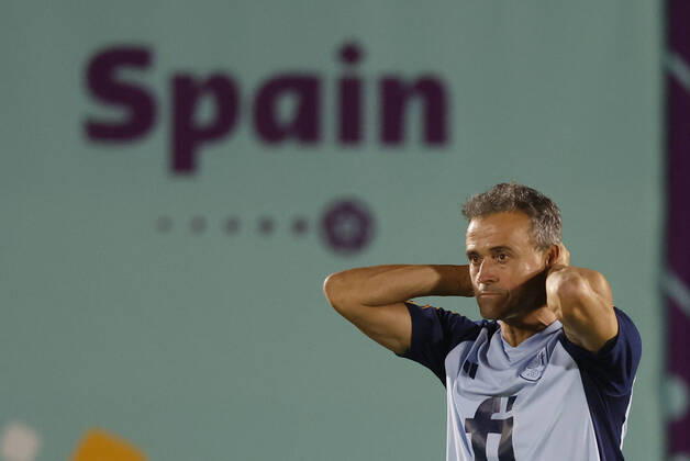 FIFA WM 2022, Nationalteam Spanien, Training
