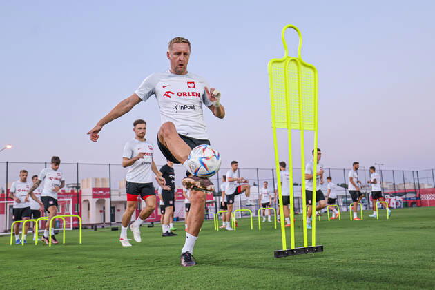 FIFA WM 2022, Nationalteam Polen, Training