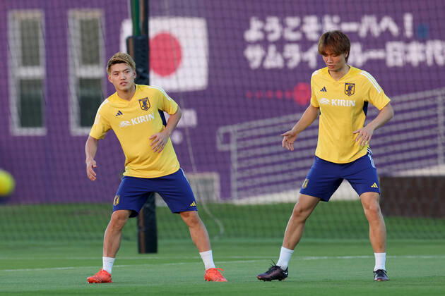 FIFA WM 2022, Nationalteam Japan, Training