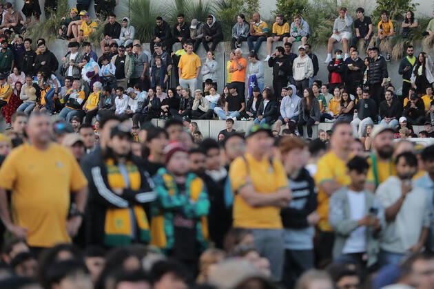 FIFA WM 2022, Argentinien - Australien, Public Viewing in Sydney