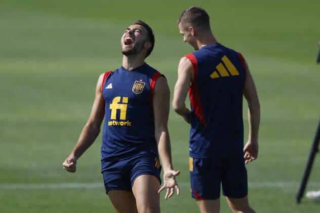 FIFA WM 2022, Nationalteam Spanien, Training